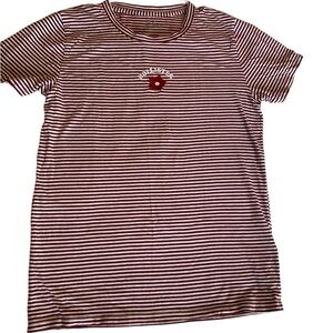 Hollister Red and White Casual Skirt